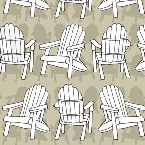 Adirondack Chairs (Sandy Beach large scale)  