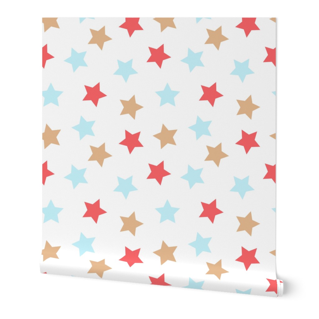 Red White and Blue Stars