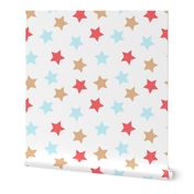 Red White and Blue Stars