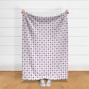 Purple Poppies and Polka Dots Grid