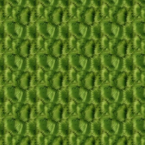 Green Monster Faux Fur Background -XS Scale