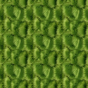 Green Monster Faux Fur Background -Small Scale