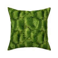 Green Monster Faux Fur Background -Medium Scale