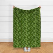 Green Monster Faux Fur Background -Medium Scale