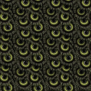 Furry Monster Eyeballs - Small Scale