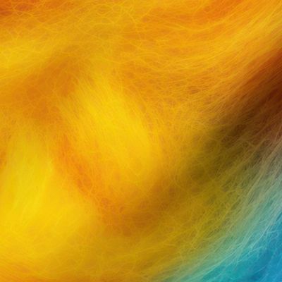 Bright Rainbow Faux Fur Background - XL Scale