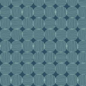 Doodle Dots [steel blue] medium