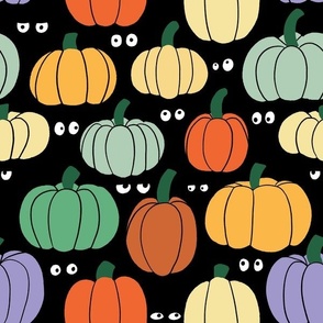 Spooky Eyes pumpkin patch