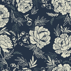 Peony Garden Wallpaper