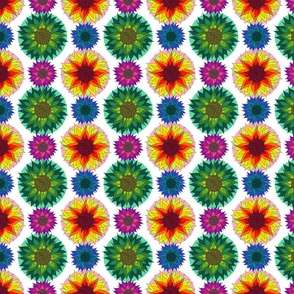 SunflowerMandala (Bright Background small scale)