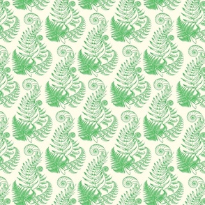 Fern Paisley Wallpaper