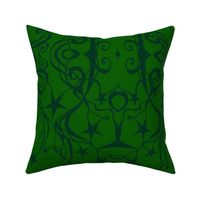 swirls_and_stars_kaleidoscope_Greeny_green