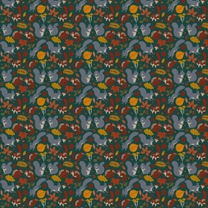 Woodland Critters - Green 4in