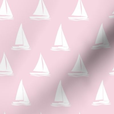 Set Sail_Sailboat Silhouettes-Pink