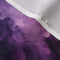 Purple and white smoke on black