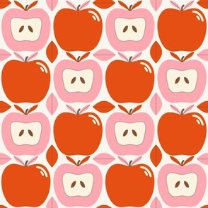 Apple Delight- Red and Pink - Small 