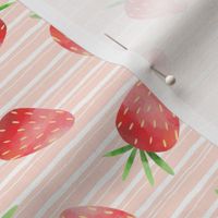 Strawberry Patch (petal pink stripe)