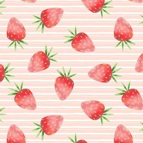 Strawberry Patch (petal pink stripe)