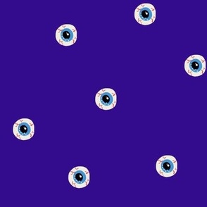 polka dot eyeballs