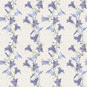 Bluebell Floral Fabric, Wallpaper and Home Decor