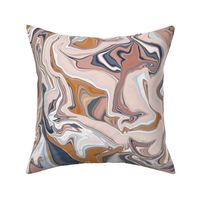 Boho dynamo marble sienna pink blue medium scale