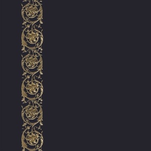 Baroque Border Black 4