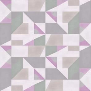 Multi-directional Geometry - Pink