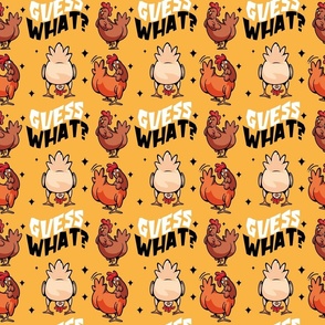 Guess What? Chicken Butt, Funny Chicken Design, Cute Chicken, Kids