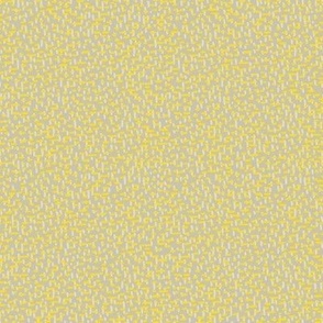 322 $ - Small scale textured rustic crossover hand drawn dashes in taupe, beige and golden yellow, for uplifting sunny children and baby apparel, nursery bedlinen, kitchen wallpaper