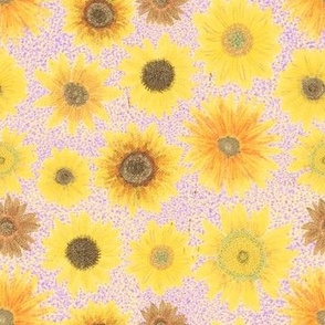 Sweet Sunflowers Pattern