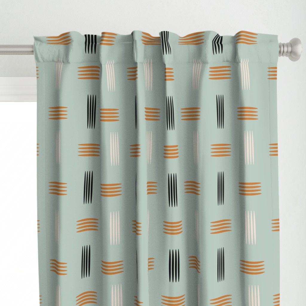 Mid Century Modern Teal