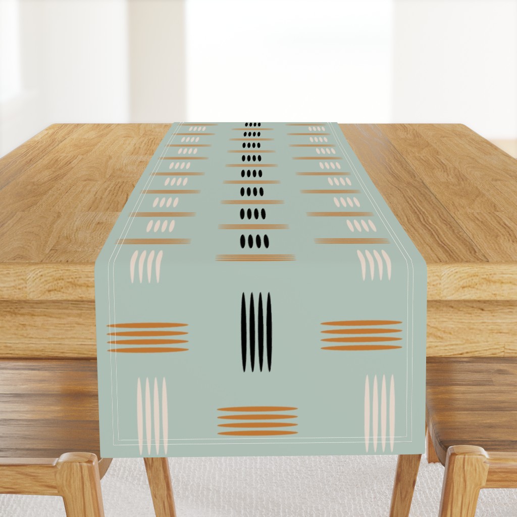 Mid Century Modern Teal