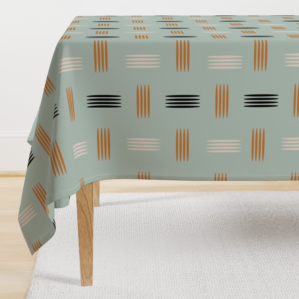 Mid Century Modern Teal