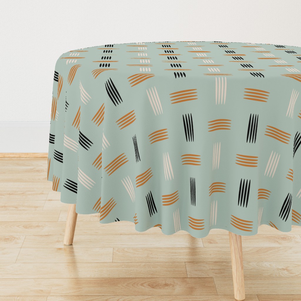 Mid Century Modern Teal