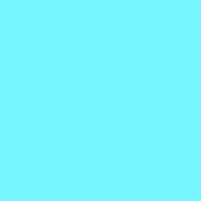 Electric arctic aqua blue solid block plain color