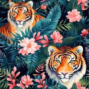 Tropical Tiger Blooms