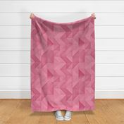 Modern Abstract Geometric design Rose Pink wallpaper Home decor