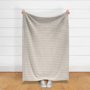 Reverse Bandy Stripe: Lt. Brown & White Horizontal Stripe, Beige Triple Stripe