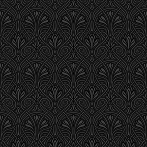 Art Nouveau Pattern Fabric, Wallpaper and Home Decor | Spoonflower