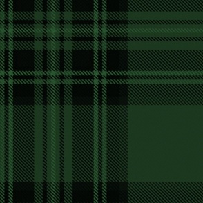 Jumbo Hunter Green Christmas Stewart Tartan