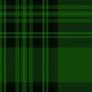 Jumbo Green Stewart Christmas Tartan