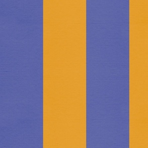 (L) Happy Large stripes 4. Blue and Ochre #bold #minimal #stripes 