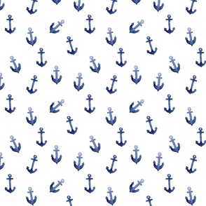 Anchors Away Small | Watercolor Nautical Design