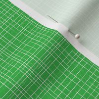 Crosshatch-WhiteOnGreen