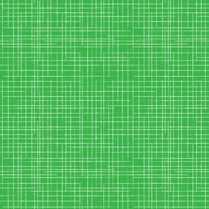 Crosshatch-WhiteOnGreen