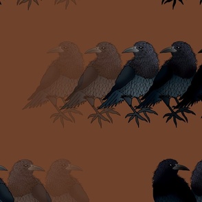 The Ravens Spirit (Autumn Brown large scale) 