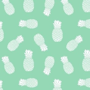 Green Pineapple Pattern