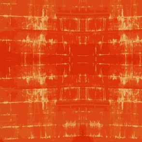  Orange Red Texture Industrial Paint on Metal Contemporary Wallpaper Bedding