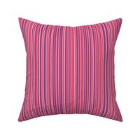 Medium - Vertical Barcode Stripes - Pink and Purple