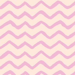 Chevron cool lilac large